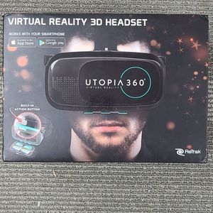 Utopia 360 Virtual Reality 3D Headset NWT